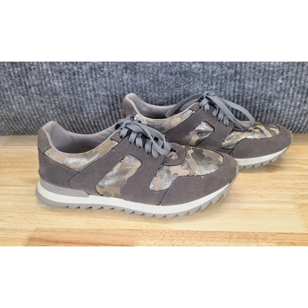 CHARLESTON SHOE COMPANY- Chewie Grey Camo Sneaker Size 8